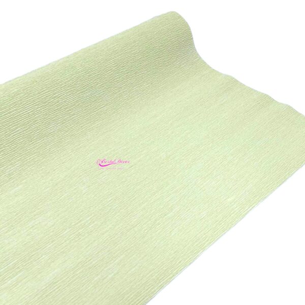 Rolo de papel Crepe Verde Pistachio 566