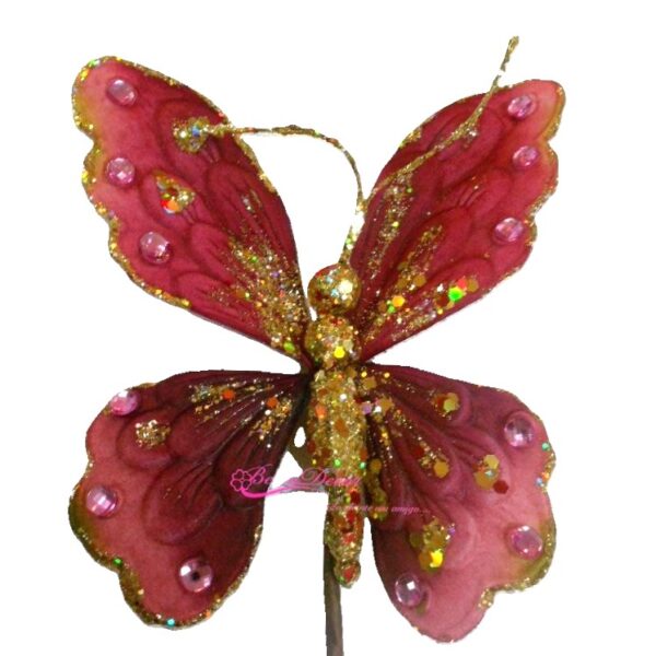 Butterfly 25cm Rosa