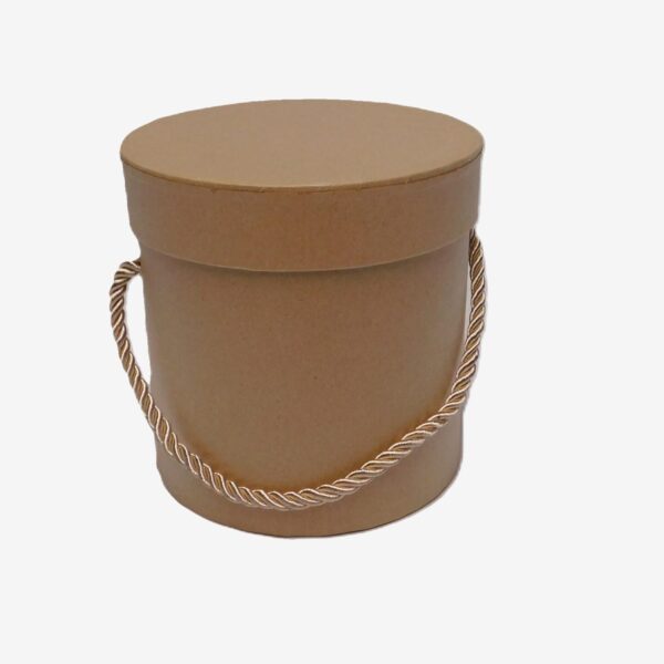 Cxa. de Cartão D14 H15cm Kraft