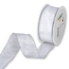 Fita Standard C/Arame Dourado 40mmx25mt Prata