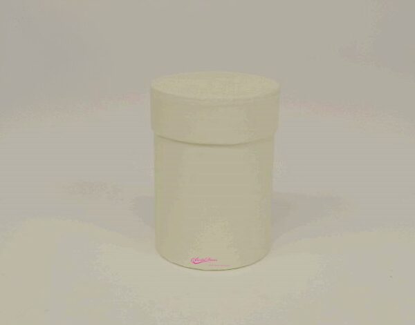 Cx.de Cartão  D7 H10cm Creme