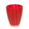 Vase Bloom D14 H17cm Vermelho