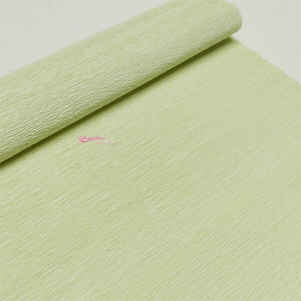 Rolo de papel Crepe Verde Pistachio 566
