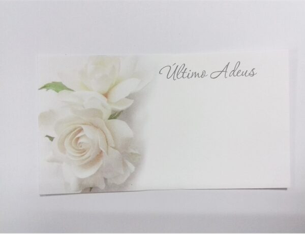 Conj. Cartões de Funeral  "U.Adeus"