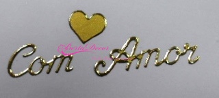 Pac.10 Folhas Lazer (C/Amor) Ouro