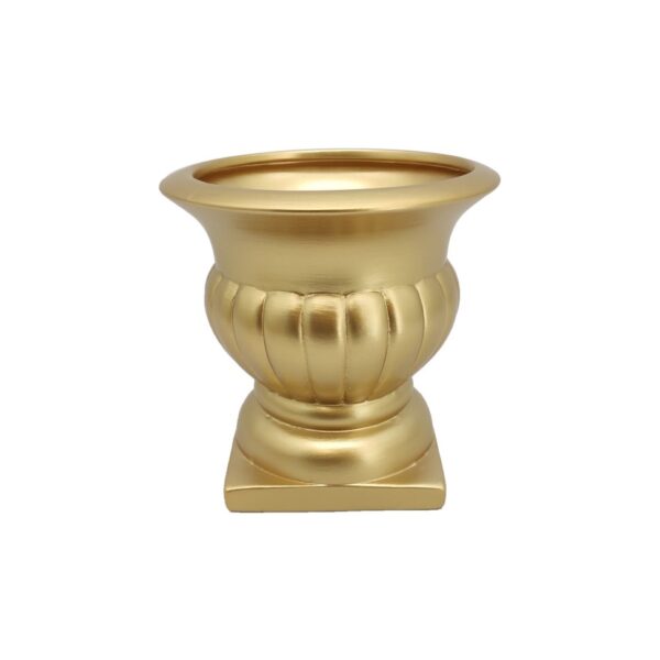Jarrão Romano D16.5 H16.5cm Ouro