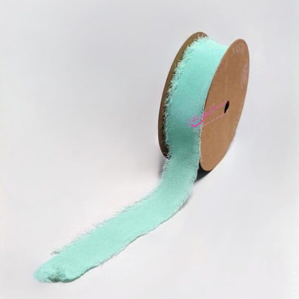 Rolo de Fita 30mmx10ts Organdy Verde Menta 55