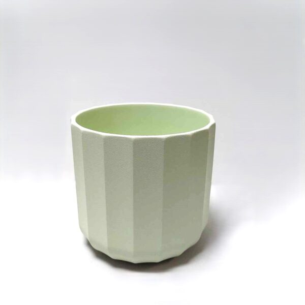 Vaso de Ceramica Faceted 13,5x13