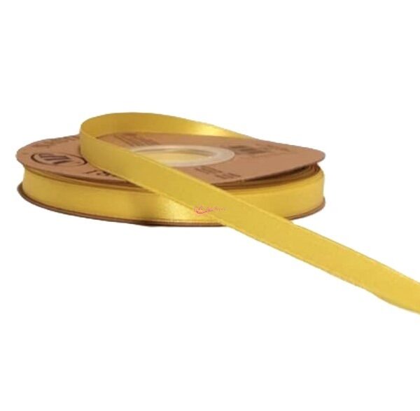 Fita Light Double Satin 10mmx50mts Amarelo 25