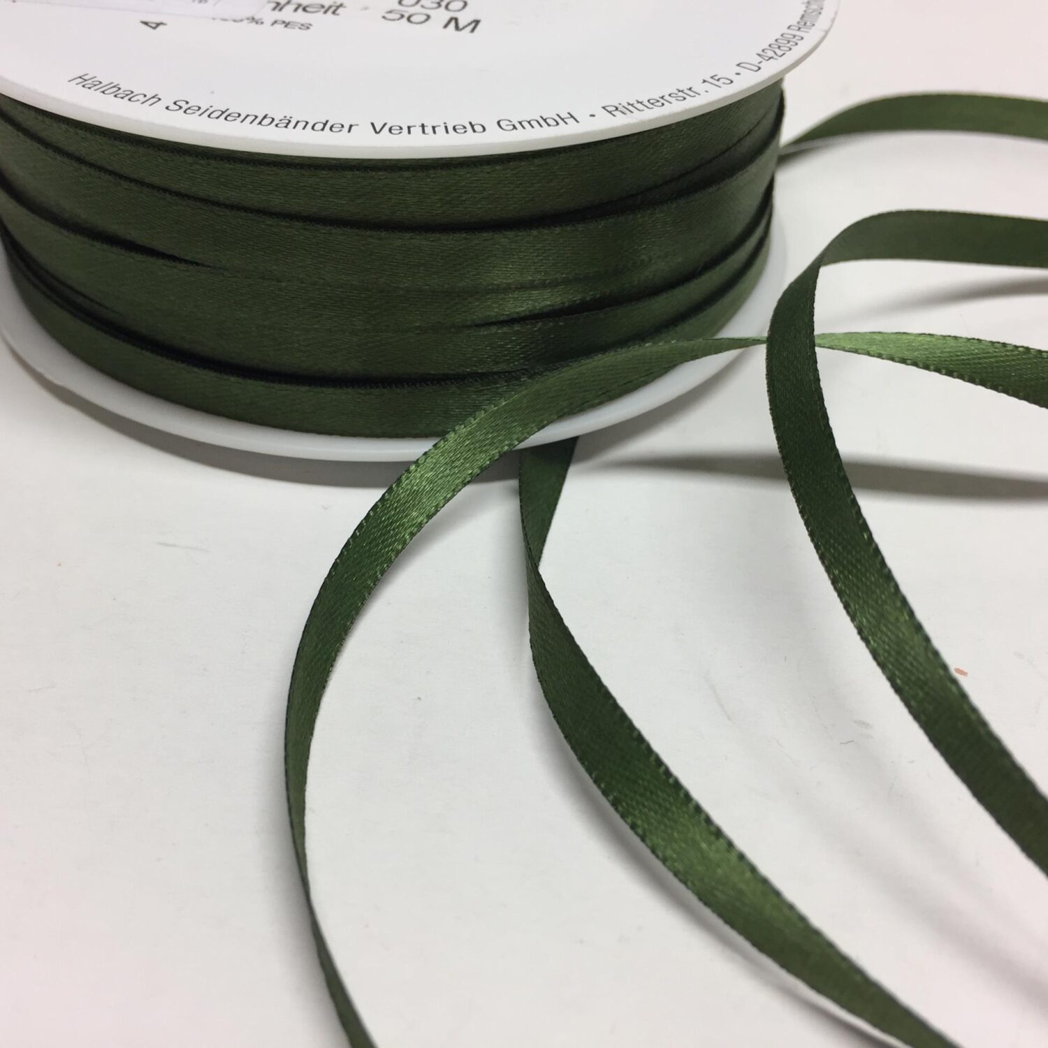 Fita Satinband 6mm/50mt Verde