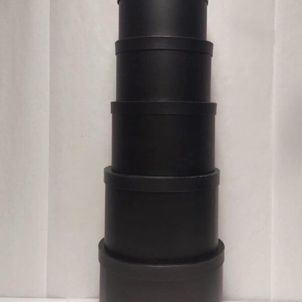 Conj. 5 Cxas Red. 21/19/17/15/13 Pretas