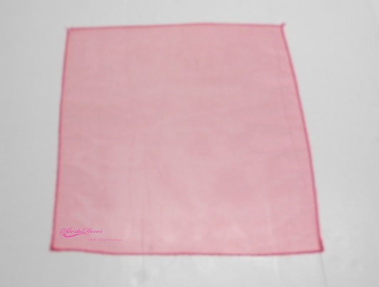 Pac. 100 Organza 40x40 2 tone Fuxia