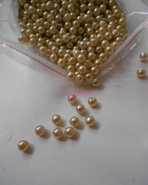 Pac. Perolas 250g Ouro Claro