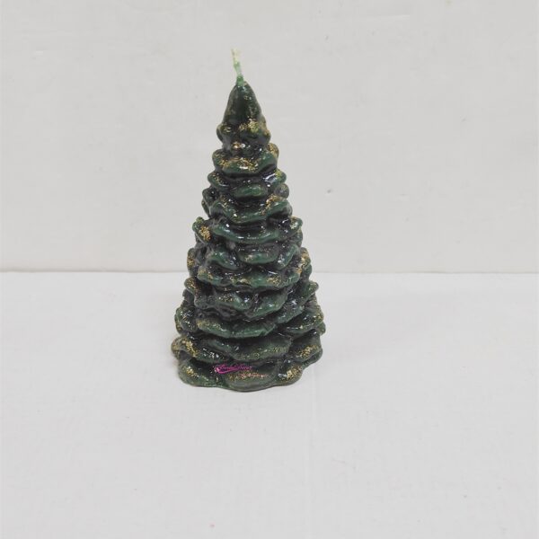 Vela "Pinheiro de Natal" Peq. Ouro