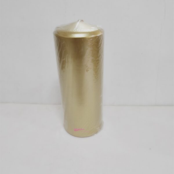 Vela D8 H220mm Ouro