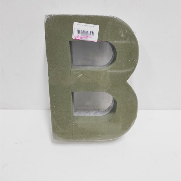 Forma de Esponja Letra "B" 25cm