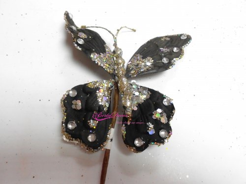 Butterfly 25cm Preto