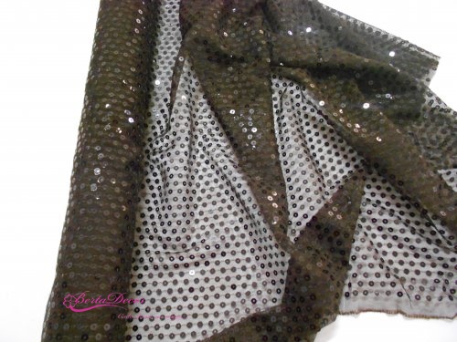 Rolo Paillete 63cm x300 Castanho