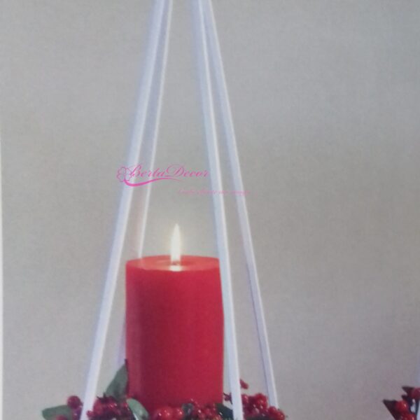 Display D25 H74cm Branco