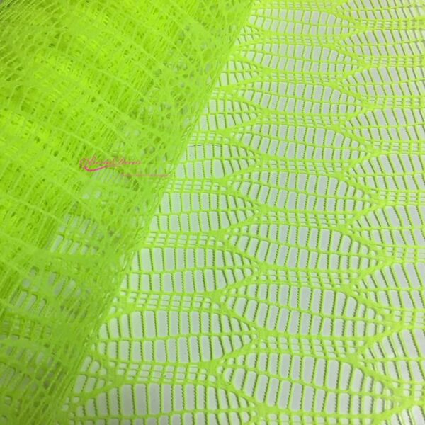 Rolo Leaf Mesh 50cmx10y Verde Neon
