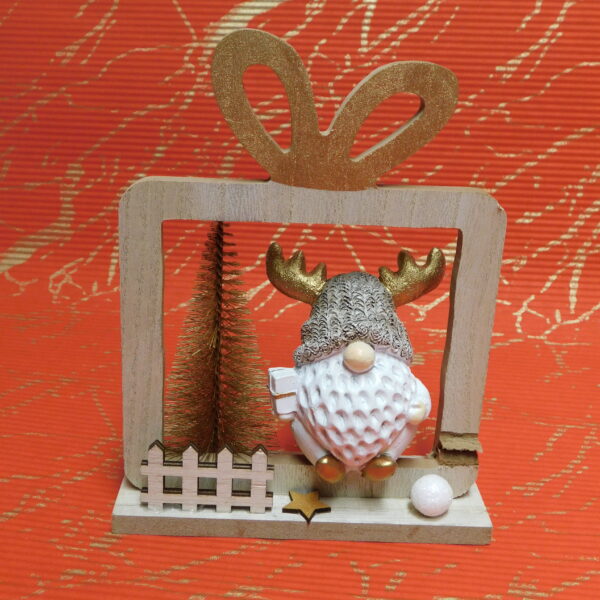 Gnomo em Polyresina 14x7x18cm