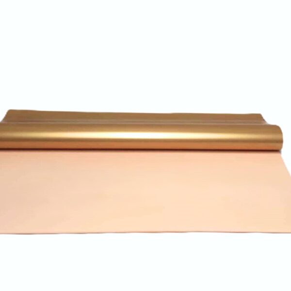 Pac. 20 Folhas 58x58 Salmão / Ouro