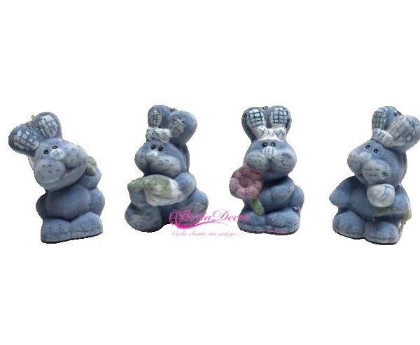 Cxa. coelhos 12 pcs