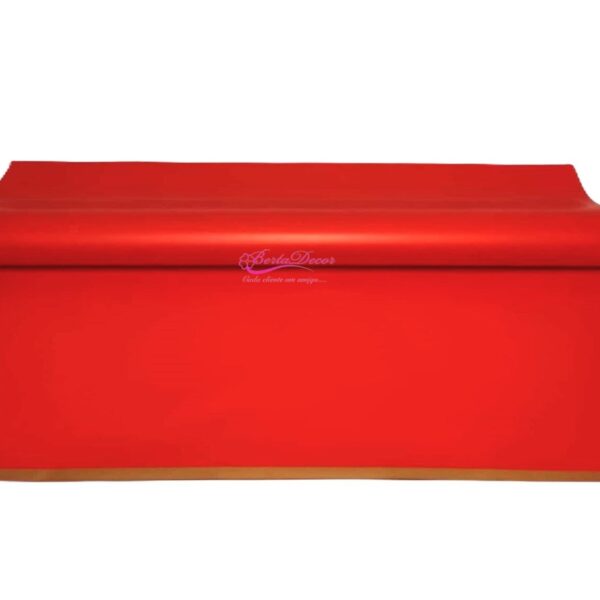 Pac. 20 Folhas Quadradas 57x57 Vermelho