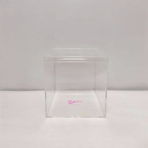 Cxa. Acrilica c/ Tampa 14x14x14