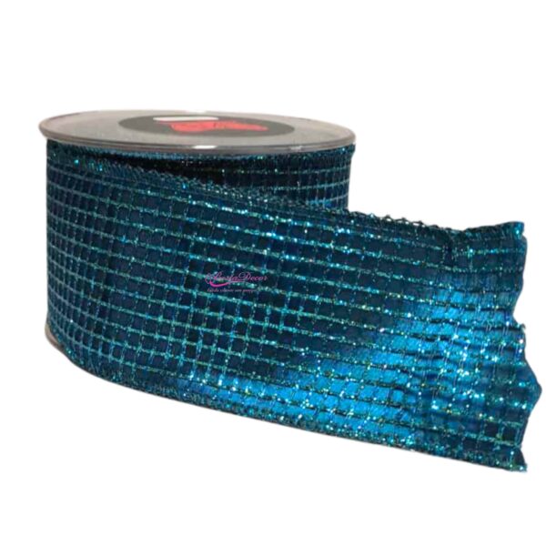 Rolo Fita  Tipo Rede Azul 67mmx4,5mts
