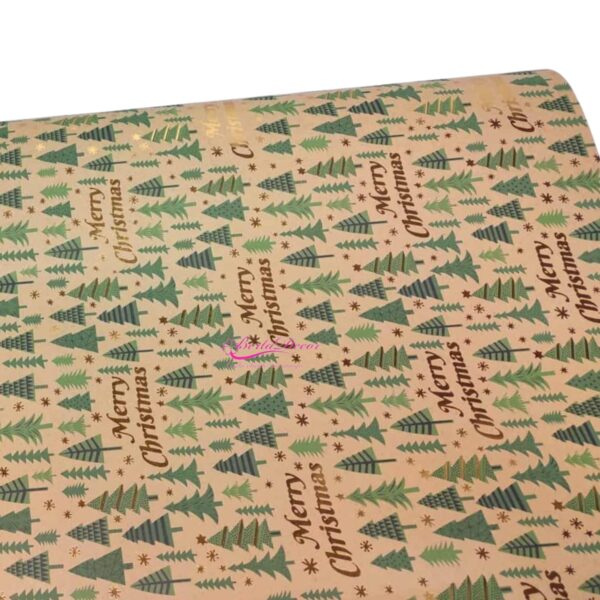 Rolo Papel Lux70x50Mt Kraft C/ Pinheiros