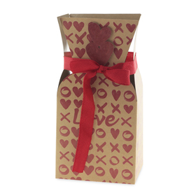 Pac.10 Caixas "Love" 13x13x26cm