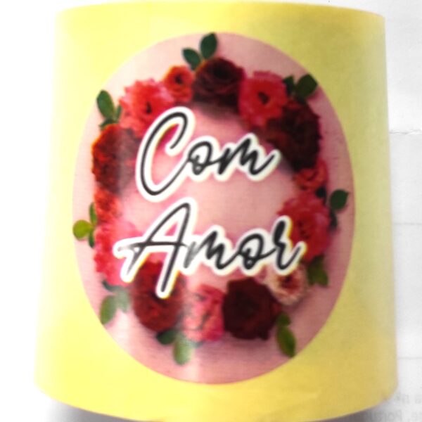 Rolo de  Etiquetas ""C/ AMOR"