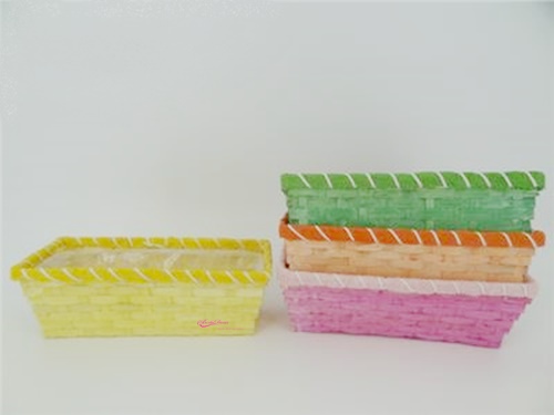 Conj. 4 Cestos Col.31x13 H10.5cm