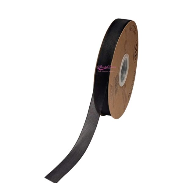 Rolo de Fita Organza Matt 15mmx50mts Preta