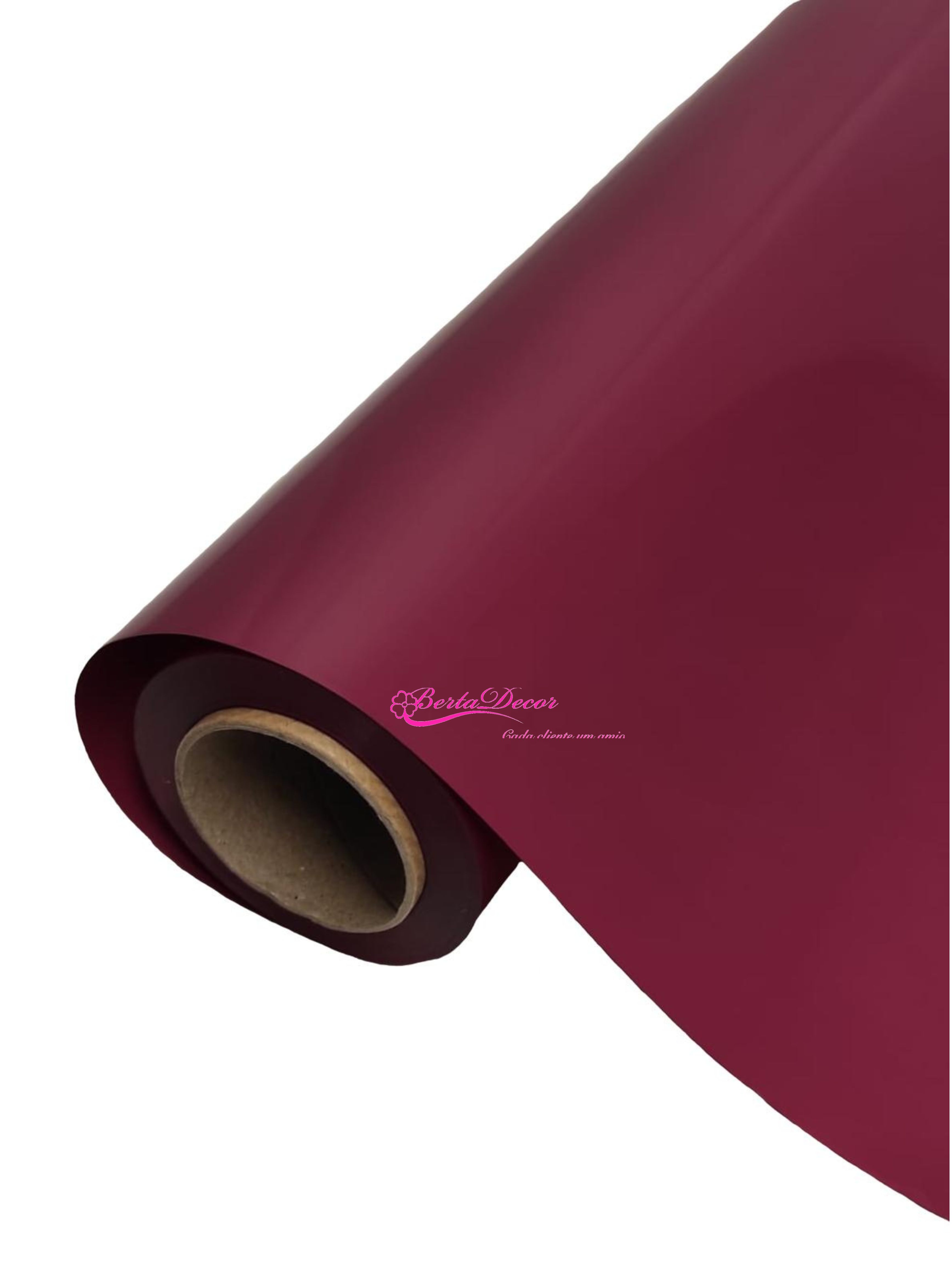 Rolo Florpak  Opaco  70x25mts Bordeau
