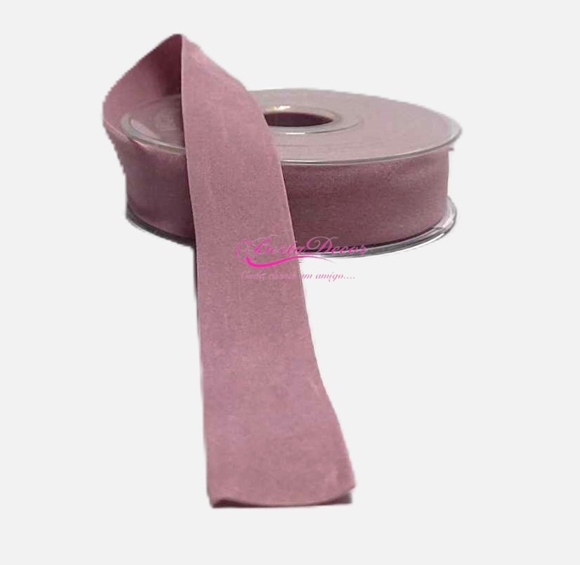 Fita Velvet 25mmx7mts Malva 60