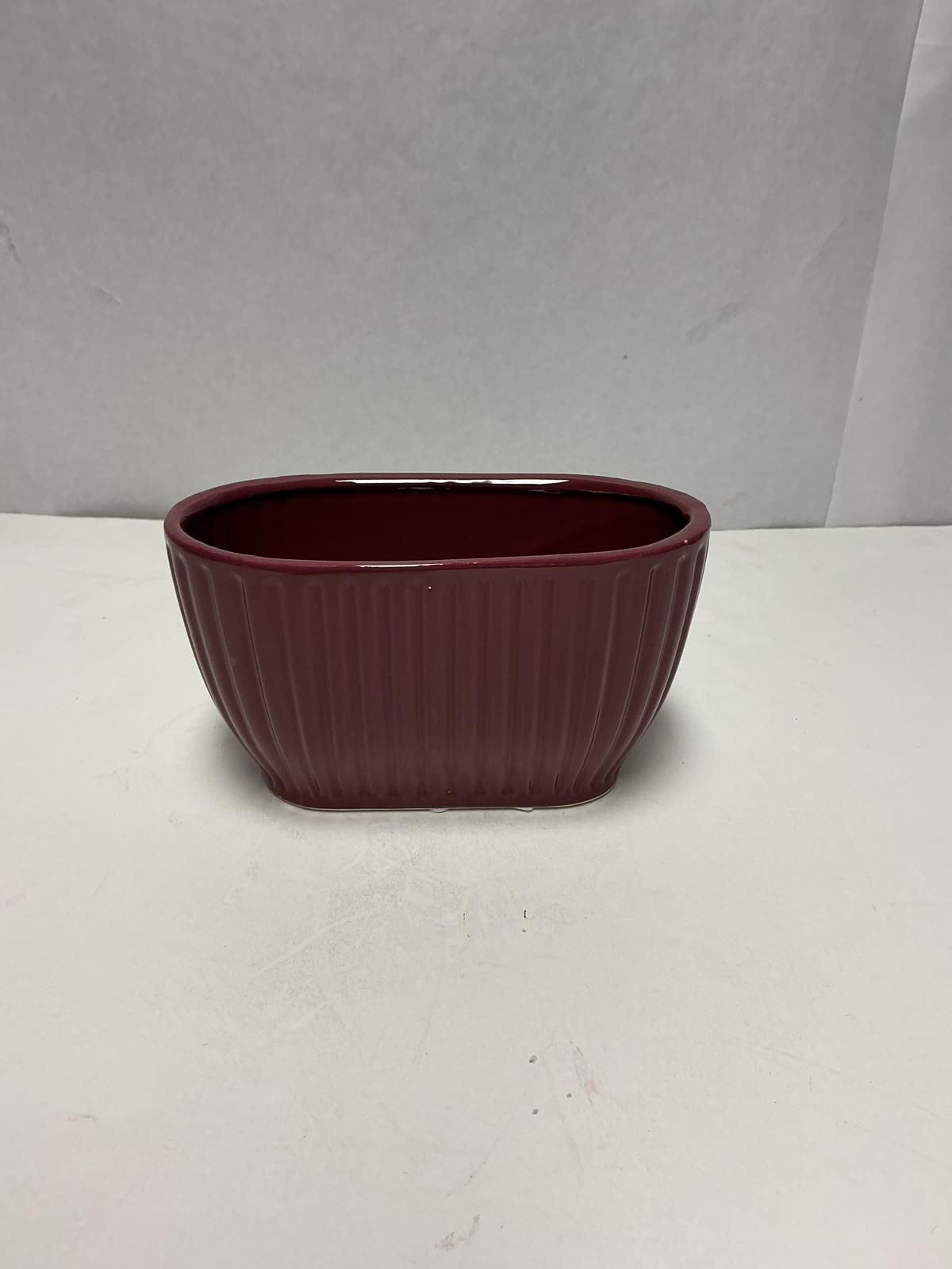 Vaso de Ceramica  Beringela