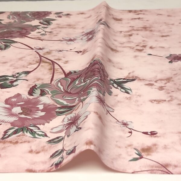 Pac. 20 Folhas 58x58 Rosa c/ Ramagens